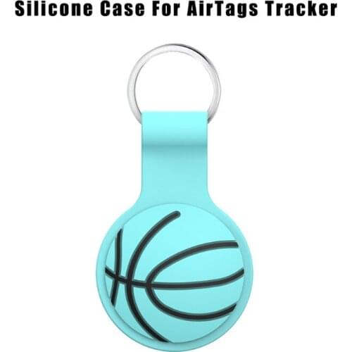 Durable Protective Cover Basketball Look Soft Shell Use Directly Tracker Case for AirTags Tracker Anti-abrasion