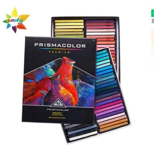 USA Sanford prismacolor original Color chalk pastel stick 12 24 36 96 color water soluble powder brush professional art supplies