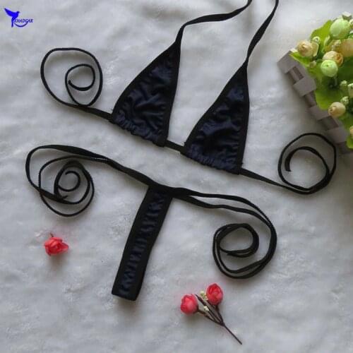Thongs Biquinis Extreme Sexy String Bikinis Set Women Mini Micro Swimsuit Swimwear Beach Sunbath Bathingsuit G String Costumes