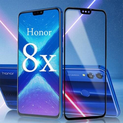 9D For HUAWEI Honor 8X Shockproof Tempered Glass For Huawei Honor 8X 9X Pro Screen Protector Full Protection Film For Honor 8 X