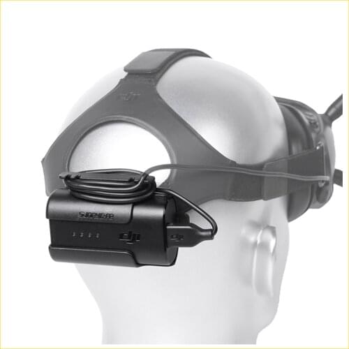Battery Clip Cable Management Winder Protective Case Headband Back Holder Accessories for DJI FPV Goggles V2