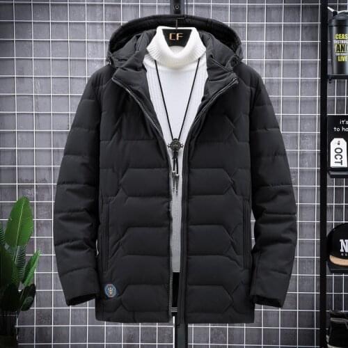 Winter Male Jacket Jaqueta Masculina Windproof Jackets Men Warm Cotton Padded Mans Coat Male KPOP Parkas Plus Size 4XL-9XL