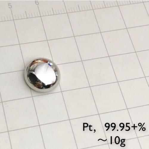 10 gram Pt 99.95% solid Platinum metal/ pellet