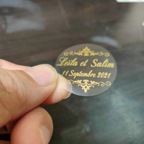 150 Pieces Personalized Custom Hennaday Baptism Wedding Engagement Anniversary Party Favors Birthday Stickers Labels supplies