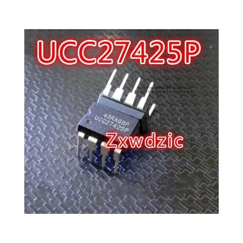 2PCS UCC27425P DIP-8 UCC27425 DIP 27425 DIP8