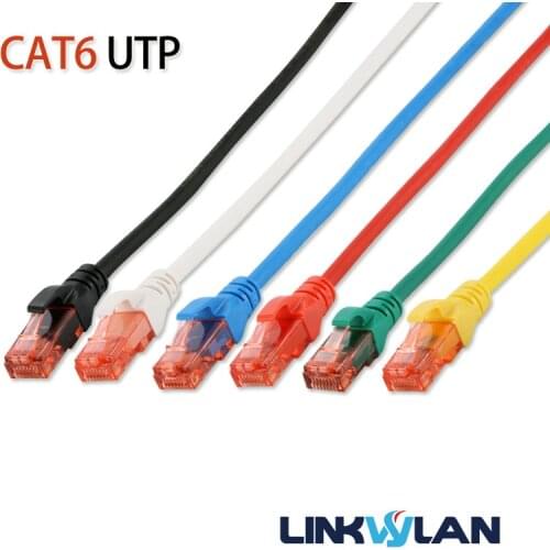 3pcs/pack) Gigabit CAT6 UTP Patch Cable 0.5M/1M/2M/3M/5M (6 Colors) For Optional - CAT6 Patch Lead Cable LSOH