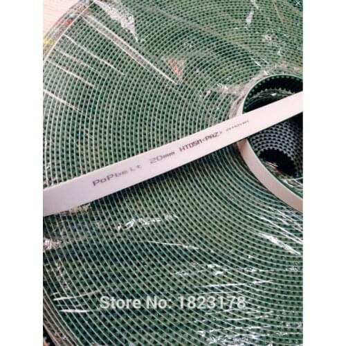 5meters/Lot HTD5M 20mm Width 20mm PU Open Ended Timing Belt HTD 5M-20mm (Pitch= 5mm)