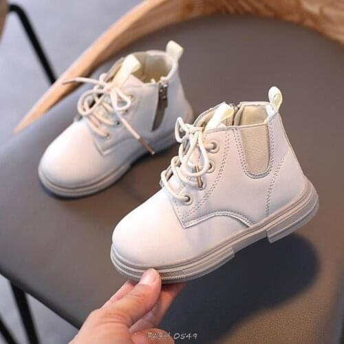 Girls Boots Children Princess shoes girl Fashion Boots Autumn Winter girls shoes boots Soft kids shoes martin boot for Toddler