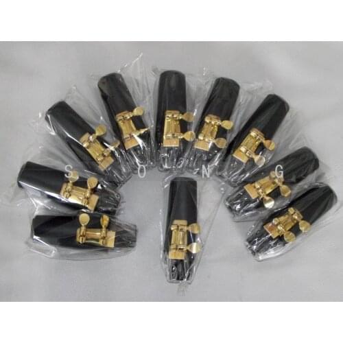 10 set Alto Sax mouthpiece ligature and cap and reeds Excellent