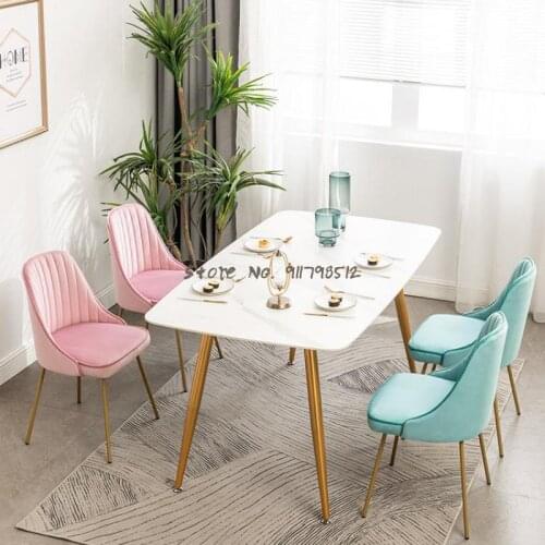 Chair backrest desk chair computer chair makeup net red ins home dining chair light luxury girl cute bedroom stool