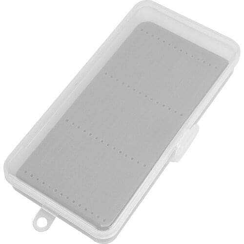 SF Slim Clear Transparent Fly Fishing Box Foam Design Insert