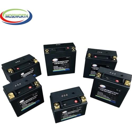 LiFePO4 Motorcycle Car Battery 12V Lithium Iron Phosphate Battery For ATV Honda Suzuki Kawasaki Yamaha snowmobile (BMS included)