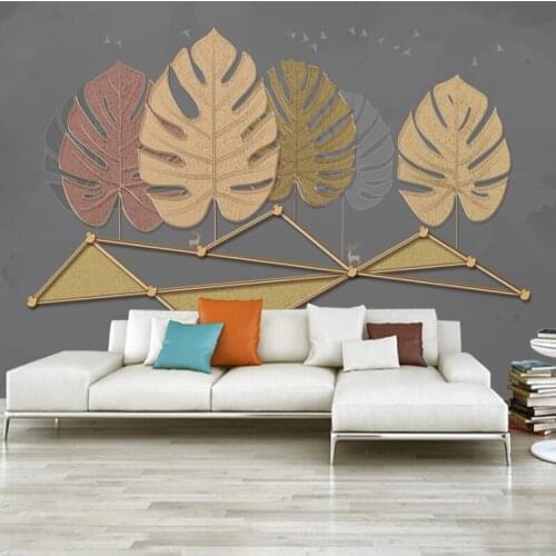 YOUMAN Custom Photo Wallpaper 3D Abstract Art Home Decor Wallpapers Restaurant Retro Sofa Backdrop 3d Wallpaper Mural Wall Art