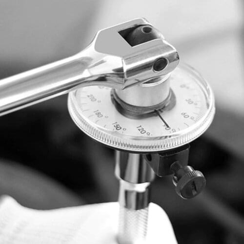 Professional 1/2 Inch Adjustable Drive Torque Angle Gauge Tool Hand Tools Wrench