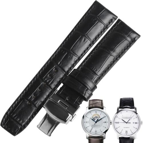 WENTULA watchbands for Baume & Mercier CLASSIMA 8688 8792 calf-leather band cow leather Genuine Leather leather strap watch band
