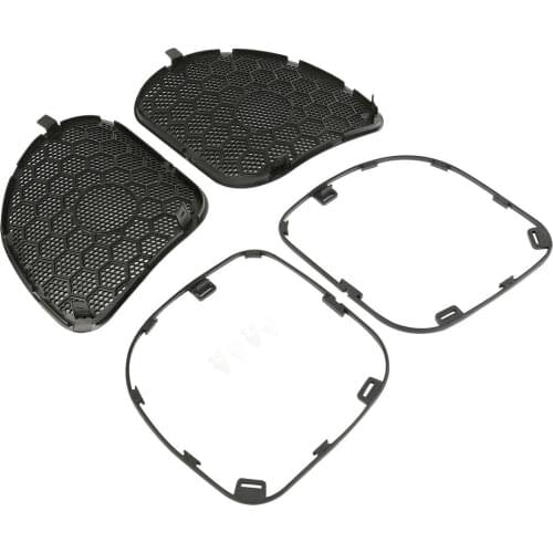 Motorcycle Mesh Front Fairing Speaker Grill Covers For Harley Touring Road Glide Ultra FLTRU 2015-2020