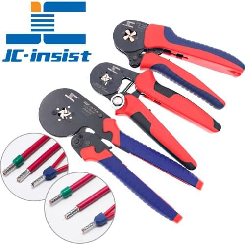 Tubular Terminal Crimping Pliers 0.25-10mm2 0.25-16mm2 quadrilateral hexagon
