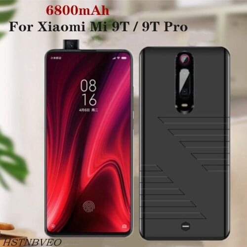 6800mAh External Battery Power Bank for Xiaomi Mi 9T Charging Cases Power Case Phone Charger For Xiaomi Mi 9T Pro Battery Cases