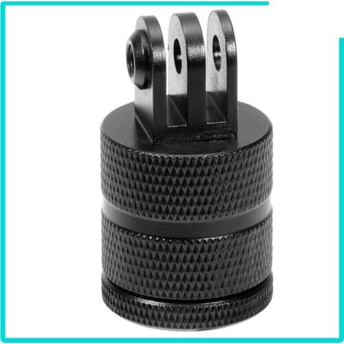 Rotatable Tripod Connector 1/4 Base Mount Adapter for GoPro Hero 3+ 4 5 Session 6 7 Yi Sjcam 360Degree Sports Action Camera