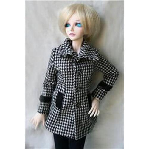 [wamami] 600# Plaid Coat/Clothes 1/4 MSD 1/3 SD DZ AOD LUTS BJD Dollfie Doll Suit