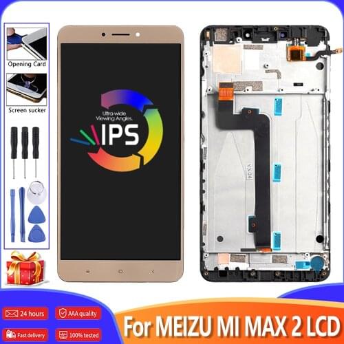 6.44" Original LCD Display For XIAOMI Mi Max 2 Max2 LCD Touch Screen Replacement With Good Frame For Xiaomi Mi Max 2 Display