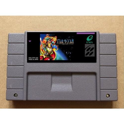 Star Ocean USA-NTSC/EUR-PAL/Russian version 16 bit 46 pins video games