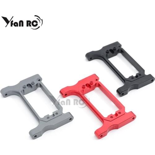 1 Pcs Traxxas TRX 4 simulation climbing vehicle front crossbeam fixed aluminum alloy upgraded OP parts steering gear seat