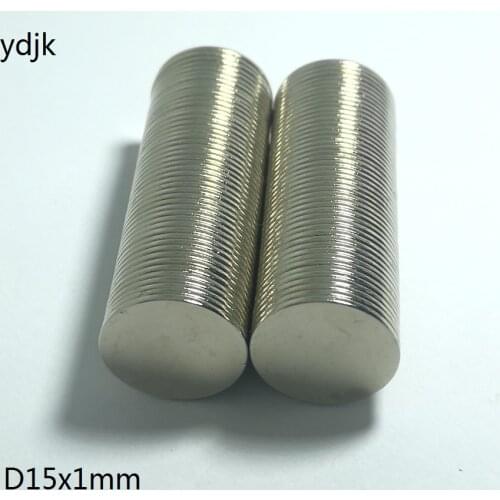 10 20 50 100PCS/LOT Magnet 15x1 N35 NdFeB Magnets 15*1 Disc Neodymium MAGNET 15 x 1