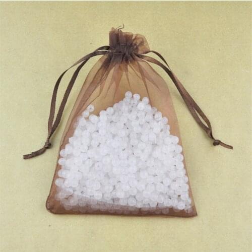 17x23cm coffee color Drawable Organza Jewelry Bags Embalagem Para Presente Christmas Wedding Gift Bags 100pcs/lot Wholesale