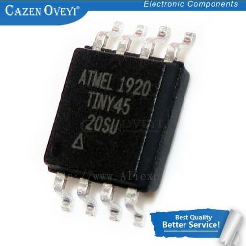2pcs/lot ATTINY45-20SUIC ATTINY45-20SU ATTINY45-15SZ ATTINY45 SOP-8