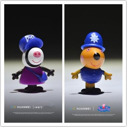 24piece 3cm high quality cute pig animal figure toys subminiature collection toys DIY materials toys