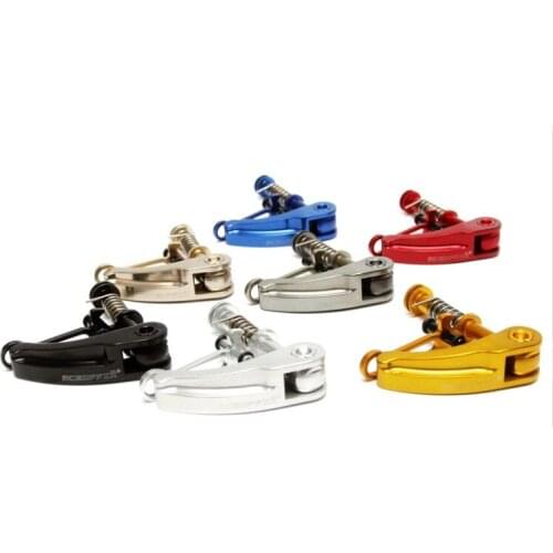 38.6g Bike Seatpost Clamp For Brompton Folding Bicycle Seat Post Quick Release Clamp Titanium Axle Part Accessory