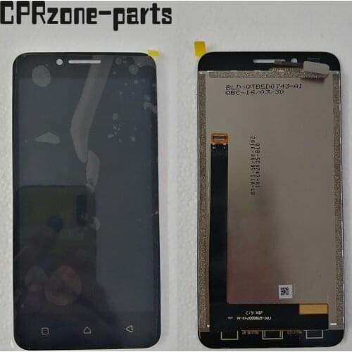 5.0" Black For Lenovo Vibe C A2020 A2020a40 LCD Display With Touch Screen Digitizer Sensor Panel Assembly