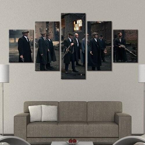 Abstract Painting Peaky Blinders Play Tv Picture Decoration Home Wall Art Posters And Prints Decorative Picture Giclee Artwork