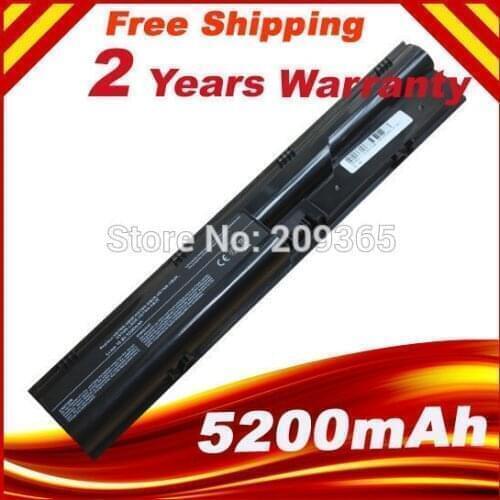Laptop battery for HP Battery PR06 633805-001 for HP Probook 4530s 4330s 4430s 4440S 4540S