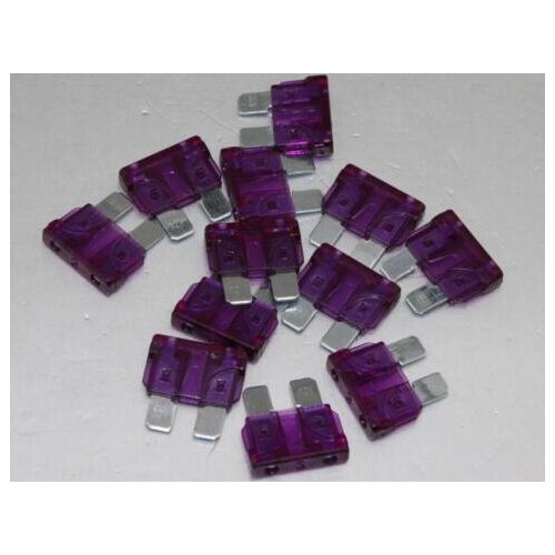 ATC Blade Fuse 3 AMP 100pc LOT 3A Fuses SKF-03-3A*100 Car Audio Replacement