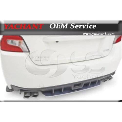 Carbon Fiber / FRP Rear Bumper Diffuser Fit For 2015-2016 Subaru Impreza VAB VAF WRX STI VAQ S4 ST Style Rear Under Spoiler