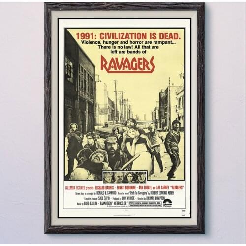 N281 RAVAGERS Vintage Classic Movie Wall Silk Cloth HD Poster Art Home Decoration Gift