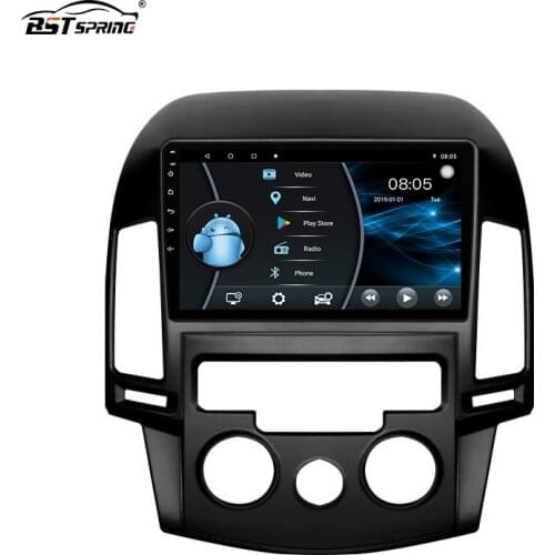 Bosstar Headunit Gps Navigator Audio System Monitor Car Stereo for hyundai i30 2006-2011 car video raido