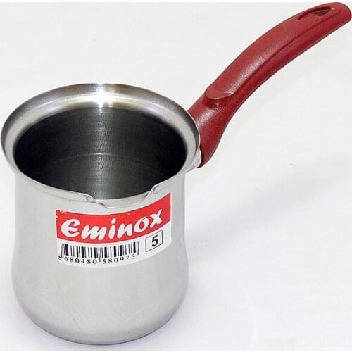 Eminox steel coffee pot 10 cm butter melting pan coffee supplies kitchen supplies long handle stainless Turkish