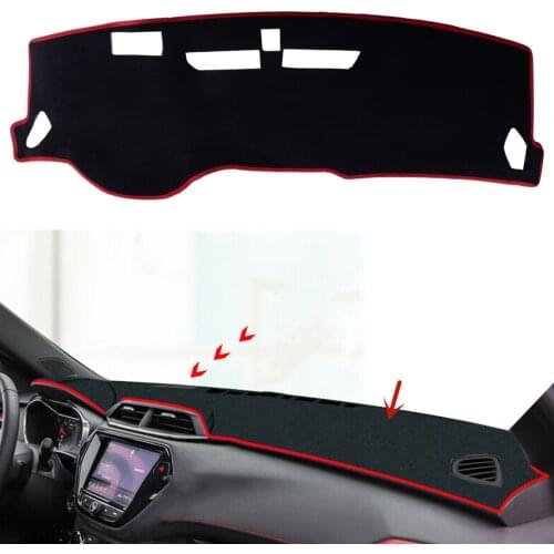 Car Front Dashboard Dash Mat Non-Slip Sun Visor Pad Cover Left Hand Drive Fit for Chevrolet Trailblazer 2021