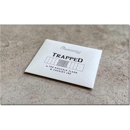 TRAPPED 2.0 (Gimmick Cards) By The Knuckle Flash Ghost Card Magic Tricks Props Poker Magic Show Close Up Magia Illusion Magician