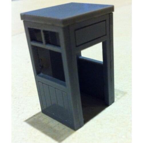 10pcs / lot 1:87 Model Train ho scale diy toy railway booth architectural sand table Model materials Free Shipping