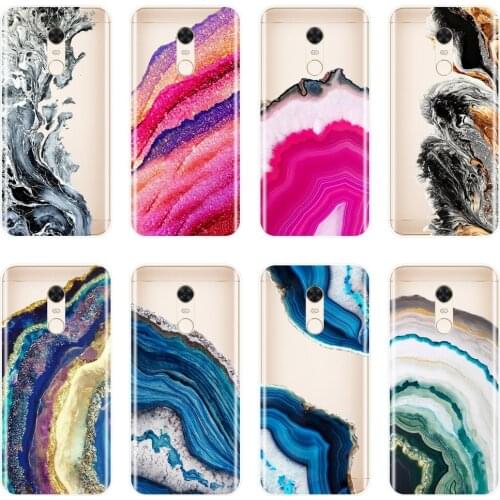 Marble Silicone Phone Case For Xiaomi Redmi Note 4 4X 5 5A 6 Pro Prime Soft Back Cover For Pocophone F1 Redmi S2 6A 5 Plus 4A