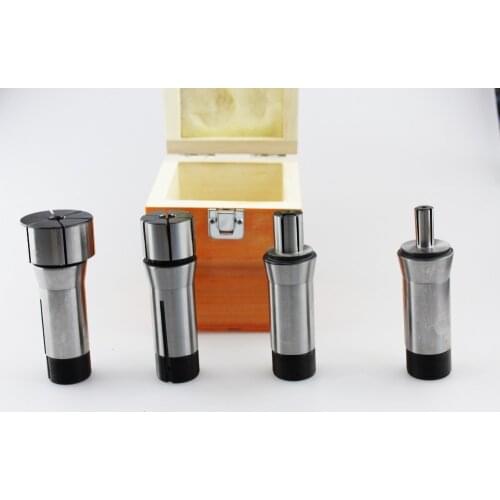 5C Expanding Collet Set, 4pcs/set,machinable to required sizes & shapes--NEW