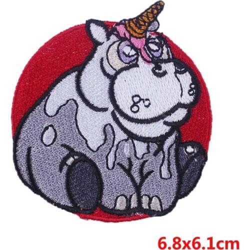 Punk Patch Ecusson Thermocollants Embroidered Patches For Clothing Badge Round Patch Applique Jacket Patches Jeans Sewing Tshirt