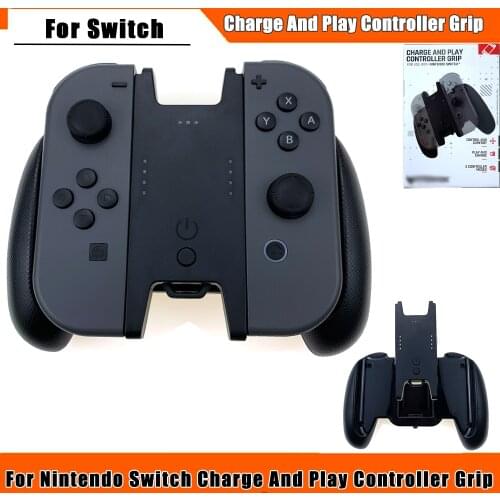 2020 New 1000Mah Charging Battery Capacity Grip for Nintend Switch NS Joy-Con Power Bank Controller Charger Stand Holder Grip