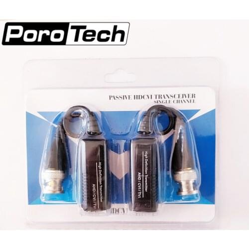 808AHD UTP Video Balun Twisted CCTV Balun Passive Transceivers for HD CVI / TVI / AHD Camera Male BNC to UTP CCTV Accessories