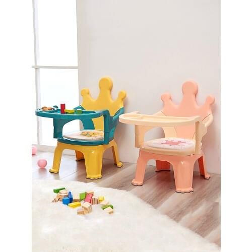 Plastic Children Dinner Chair стульчик для кормления Non Slip Meubles Pour Enfants Multifunction Fauteuil Enfant
