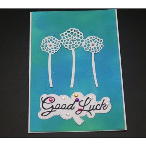 AZSG Dandelion Cutting Dies For DIY Scrapbooking Card Making Decorative Metal Die Cutter Decoration